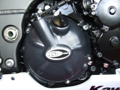 Kryt víka spojky, pravý, KAWASAKI ZX10-R '08-'09, černý